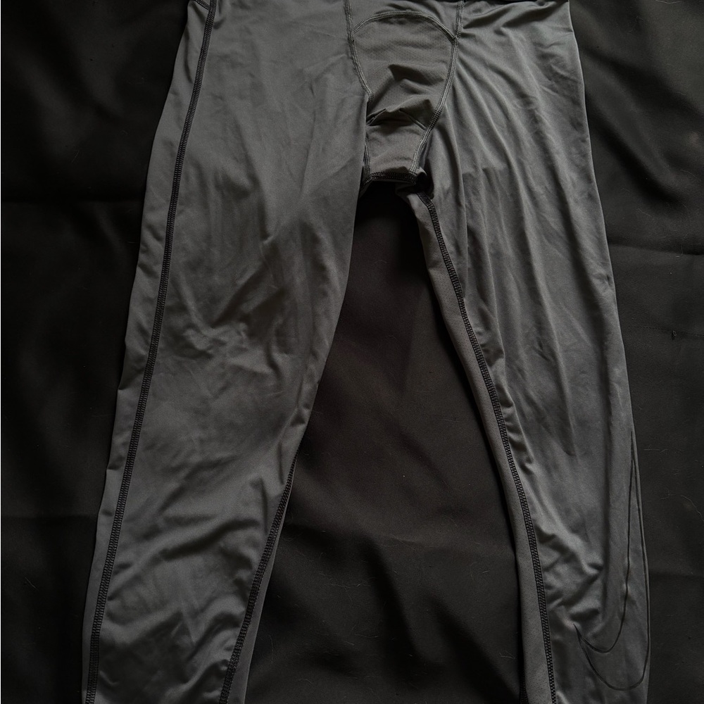Nike Pro Gray Dri-FIT tights